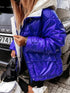 Winter Women Down Plus Size Jacket Pure Color Casual Hooded - ROUTINE FASHION